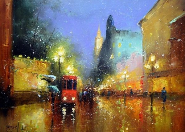 Алексей Шалаев городской пейзаж