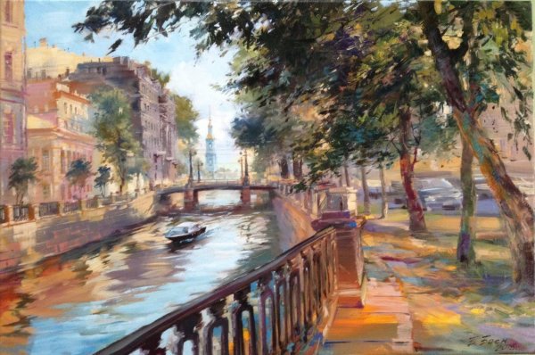 Художник Юрий Обуховский пейзажи