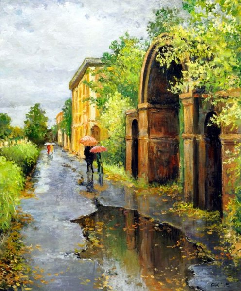 Павел Еськов картины Петербург