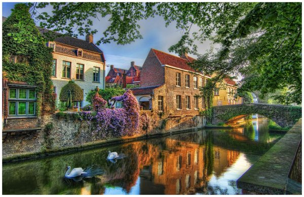 Брюгге городок в Бельгии