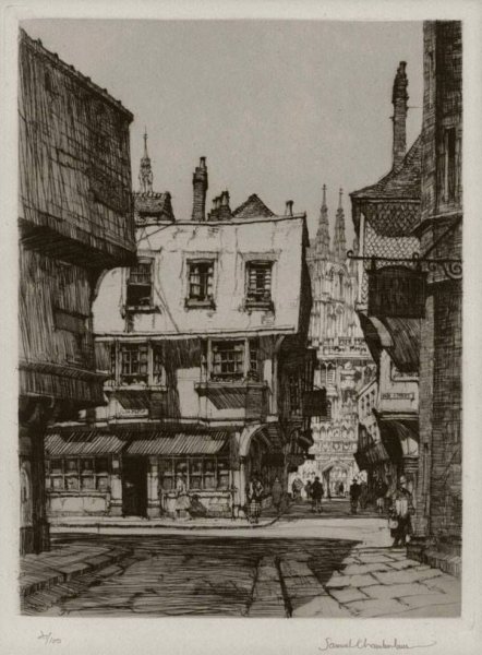 Город тушью