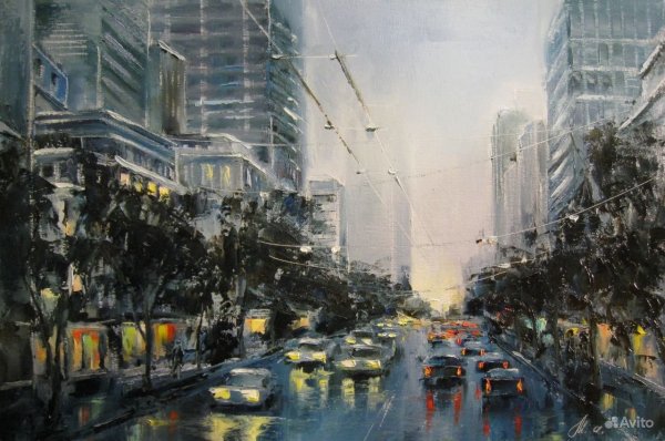 Архитектурная Графика v akvarele