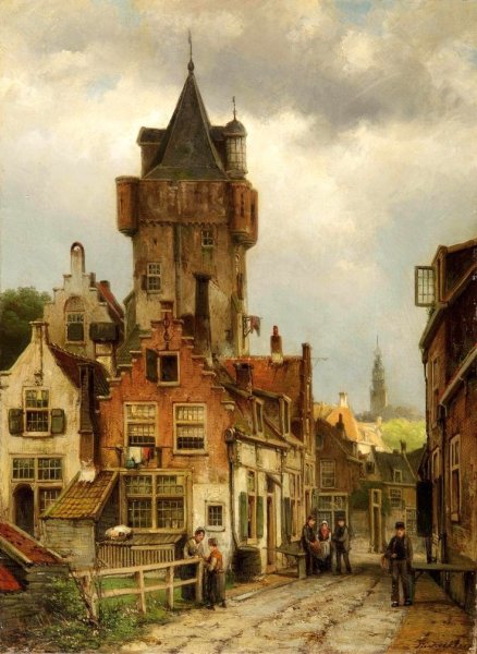 Художник Willem Koekkoek