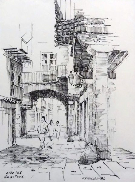 Архитектурная Графика тушью