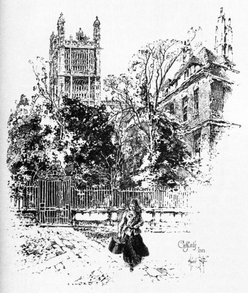 Архитектура тушью и пером