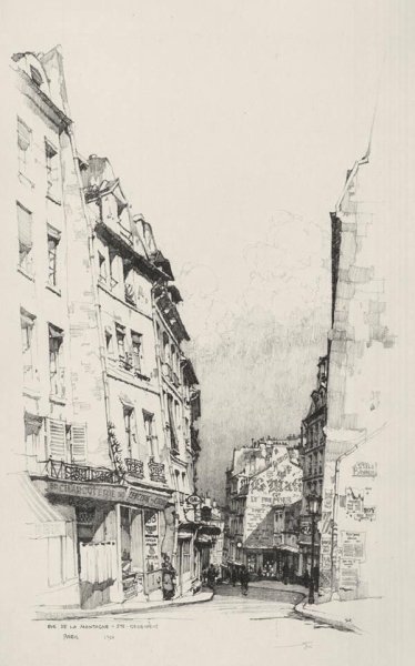 Город тушью