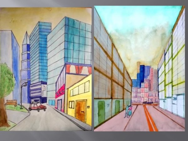 Город в перспективе 6 класс