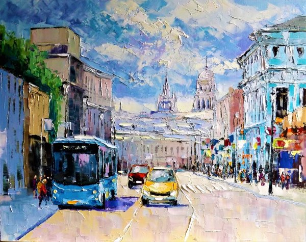 Живопись импрессиониста Ефремова