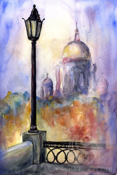 Линейная перспектива города Венеции