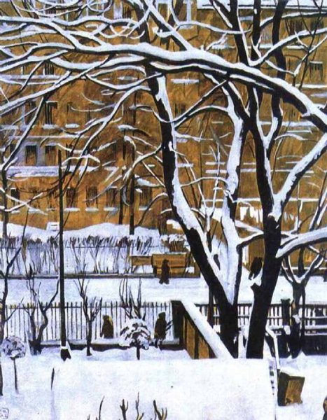 Городские зарисовки Светлицкого Сергея Павловича