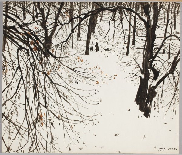 Георгий Семёнович Верейский, 1929г. Портер Анны Ахматовой