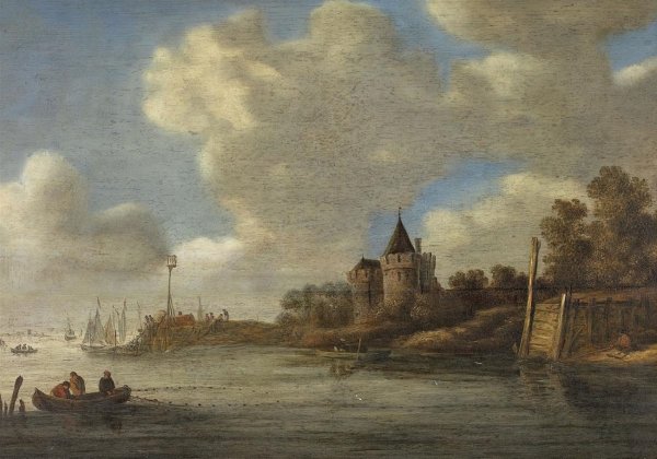 Ян Ван Гойен Харлемское море 1656