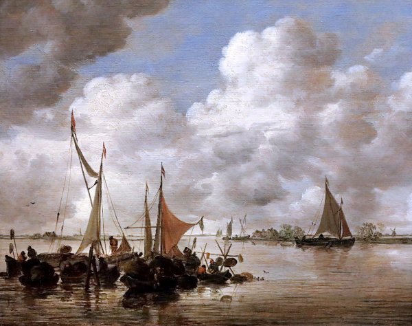 Ян Ван Гойен Харлемское море 1656