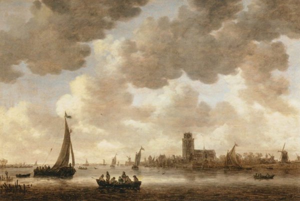 Вид Дордрехта Ван Гойен