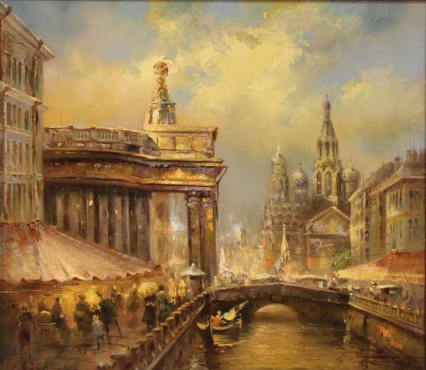 Галимов Наиль картина Санкт-Петербург