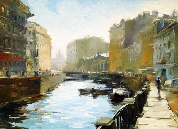 Живопись маслом Исакиевский собор