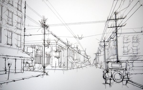 Зарисовка пейзажа в перспективе