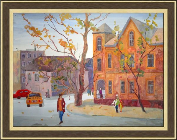 Композиция городской пейзаж