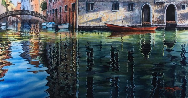 Игорь дубовой картины Венеция