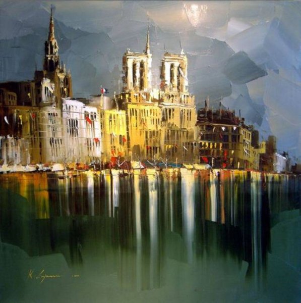 Ливийский художник Kal Gajoum