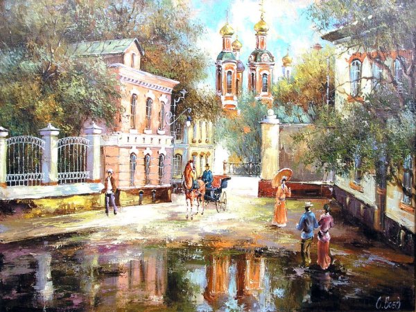 Борис Бессонов (1862-1934).. Осенние пейзажи