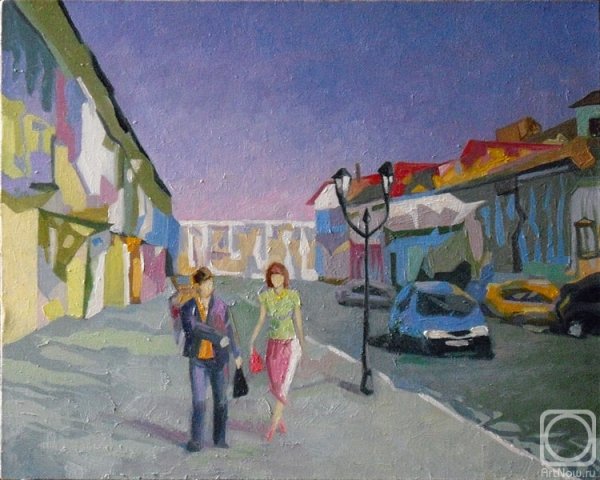 Композиция городской пейзаж