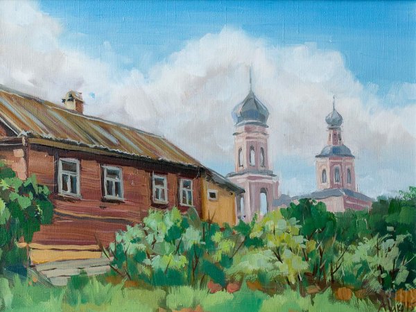 Живопись задворки золотого кольца