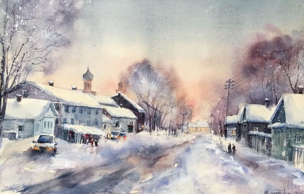 Художник Михаил Валдай