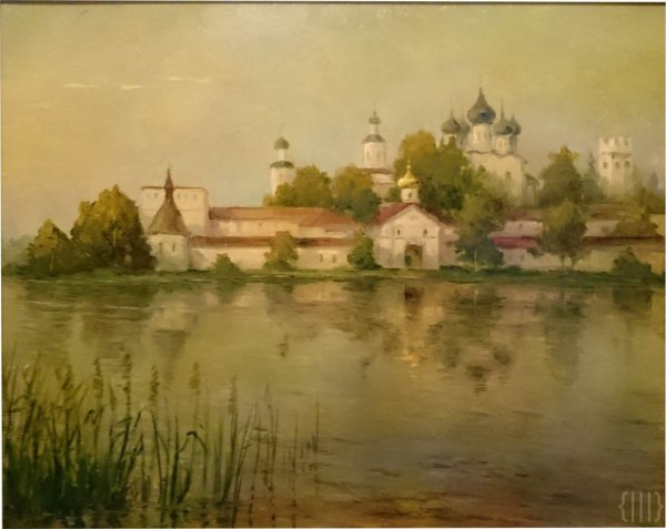 Валдайский Иверский монастырь картина