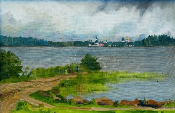 Валдай акварелью