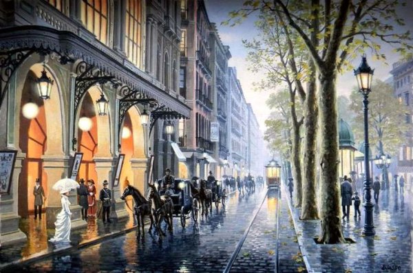 Картина Бжассо - Амстердам