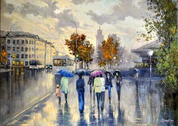 Художник Эжен Джей Папроски