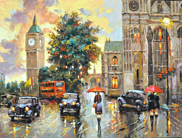 Леонид Афремов художник