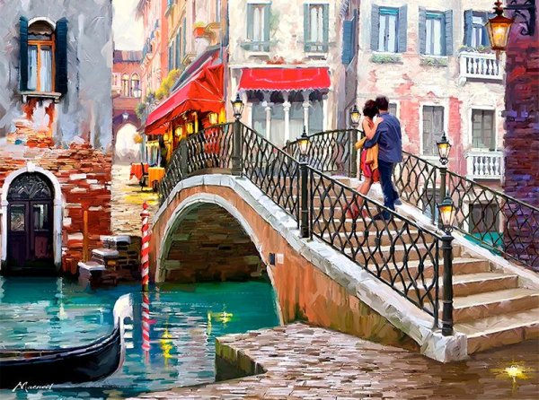 Эдуард Леон Картес Парижская улица