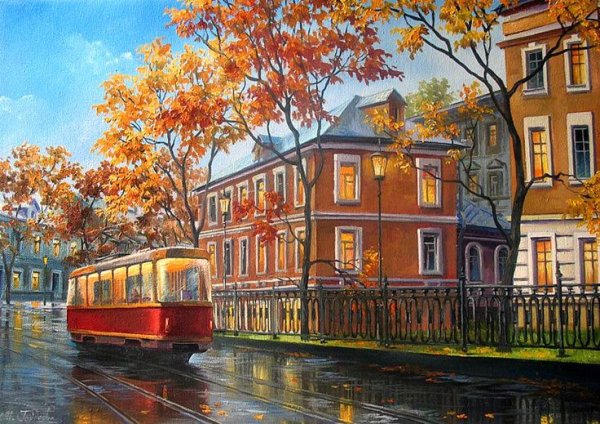 Улица рисунок