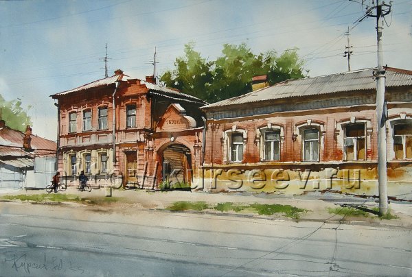 Саратовский художник Вячеслав Курсеев