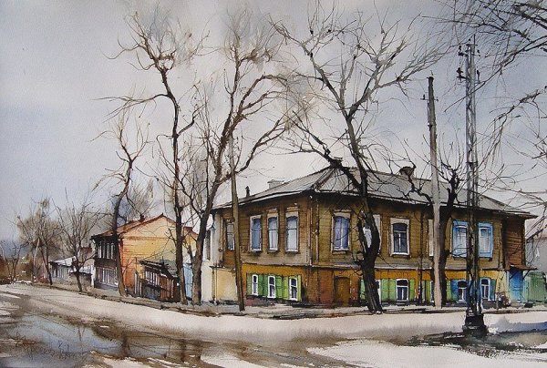 Саратовский художник Вячеслав Курсеев