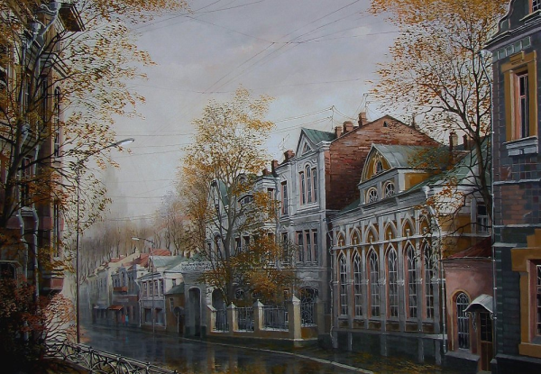 Художник Александр Стародубов Булгаковская Москва