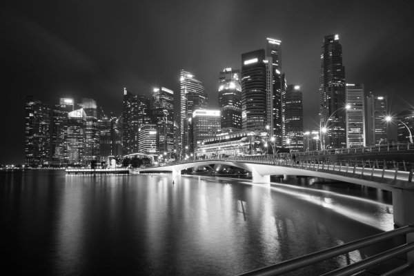 Фонари на улицах города