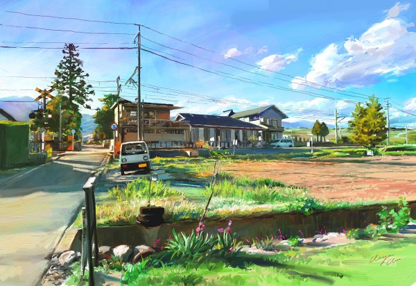 Деревенская улица