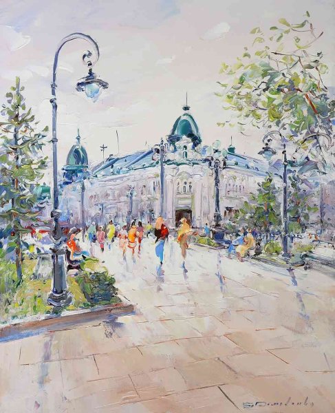 Американский художник Томас Кинкейд