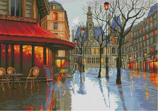 Алексей Бутырский картины Париж