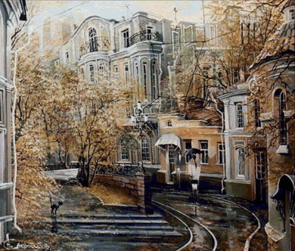 Художник Александр Стародубов Булгаковская Москва