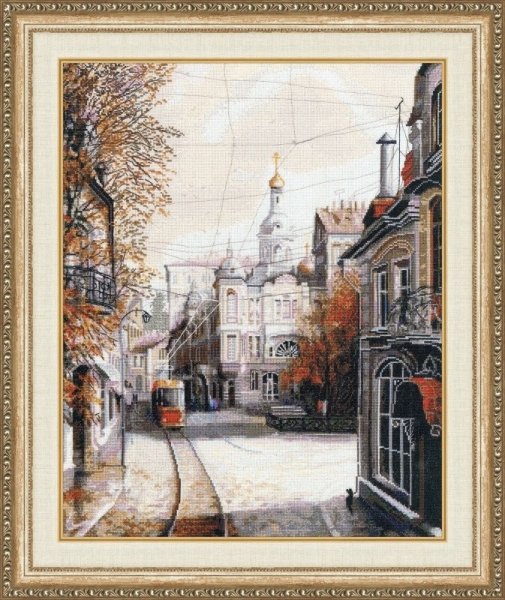Вышивка крестом трамвай желаний золотое Руно