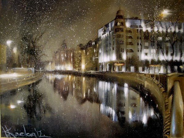 Игорь Медведев городской пейзаж