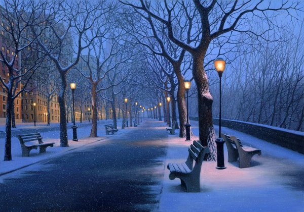 Зима в городе