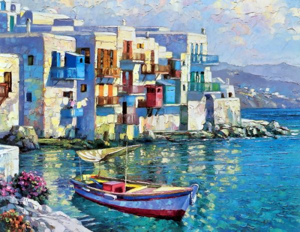 Говард Беренс Средиземноморский пейзаж