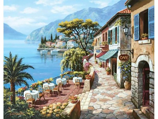 Пейзажи корейского художника сунг Ким