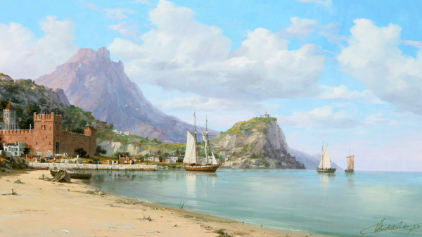 Художник Черненко морской пейзаж