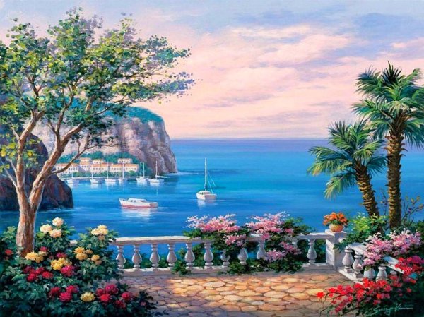 Средиземноморские морские пейзажи